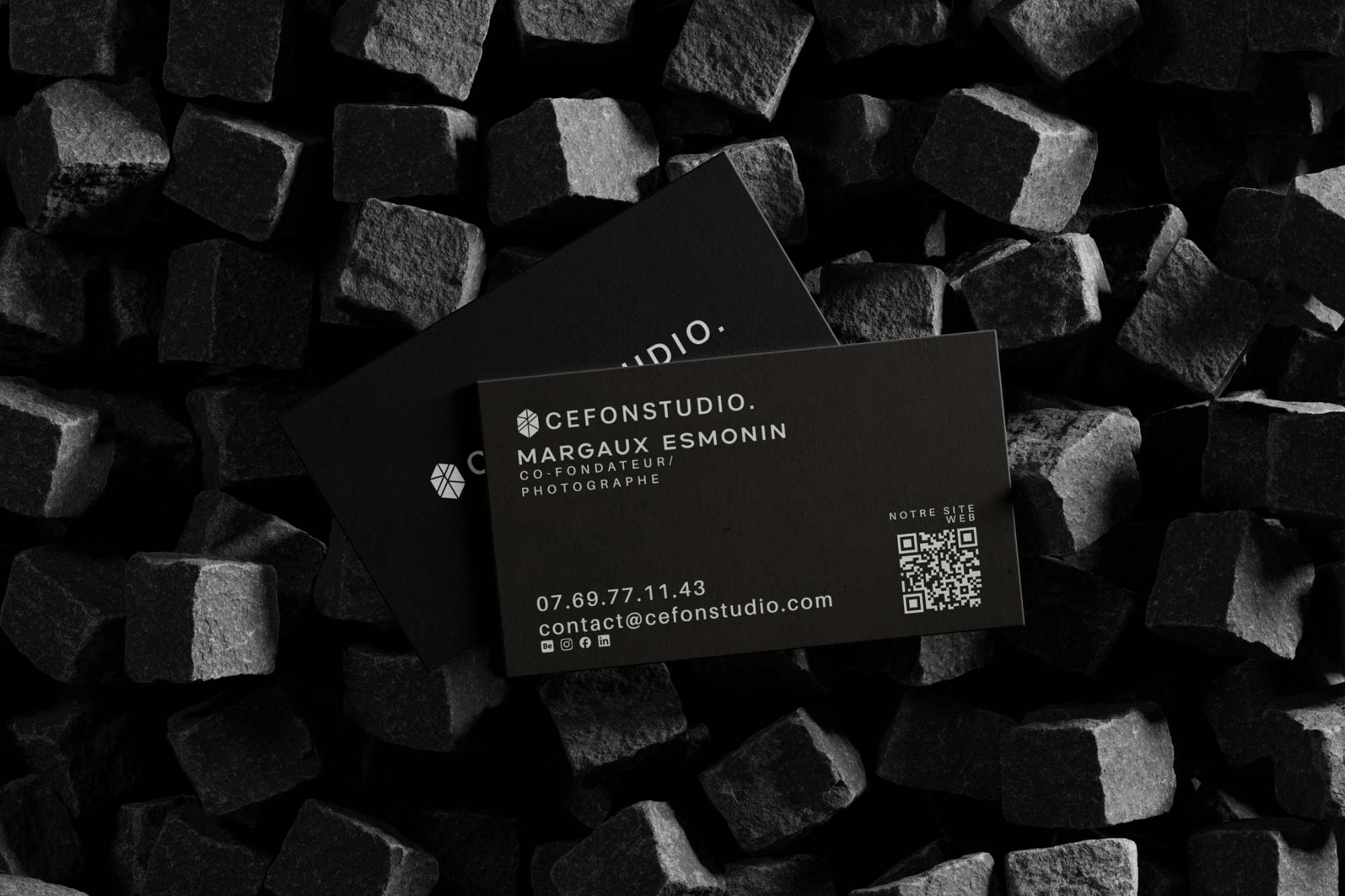 Identité visuelle — CEFONSTUDIO, projet CEFONSTUDIO